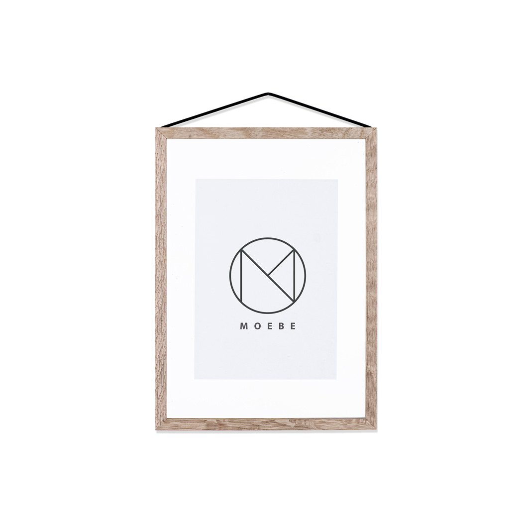 Moebe フレーム A4 オーク(A4 オーク)：ポスター & アーティスト