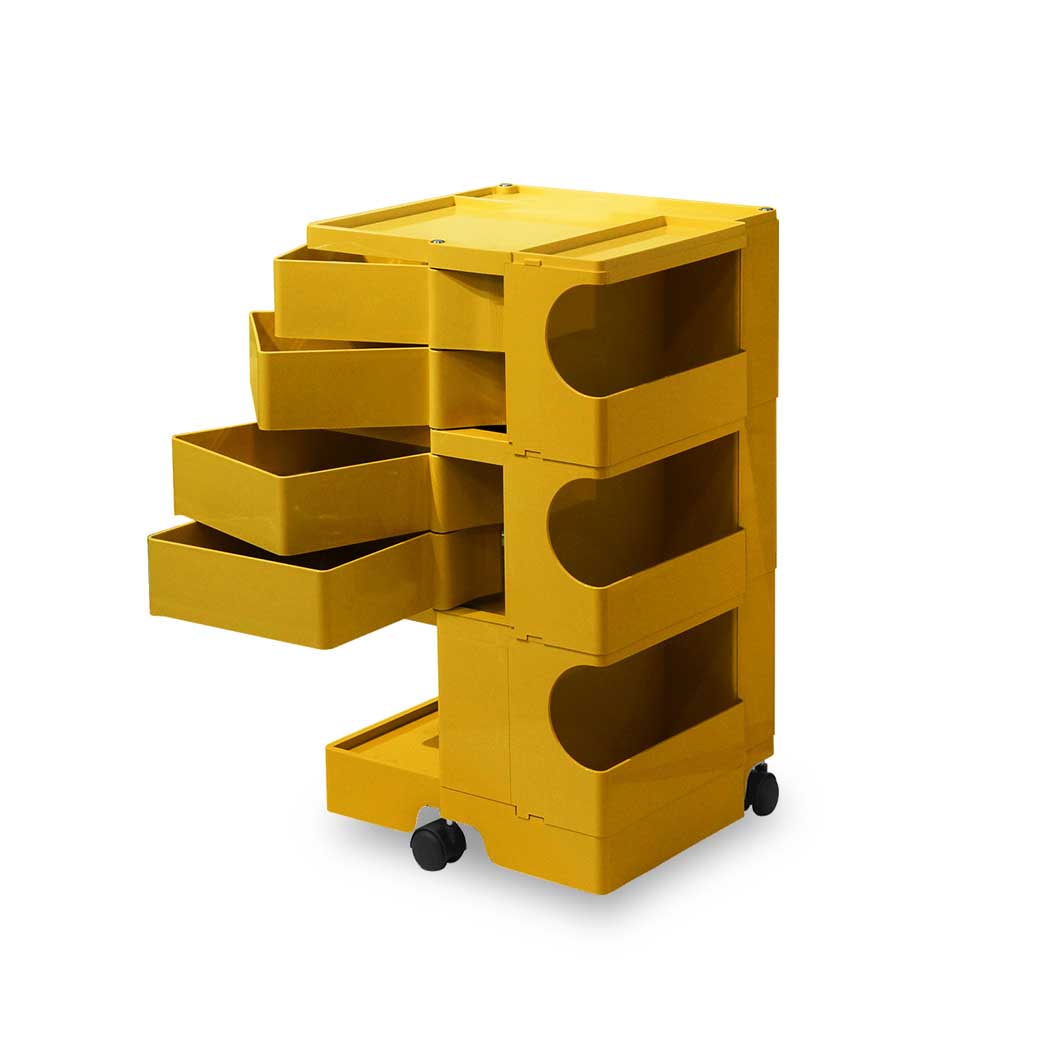 ボビーワゴン 3段4トレイ ハニー(ハニー)：ホーム