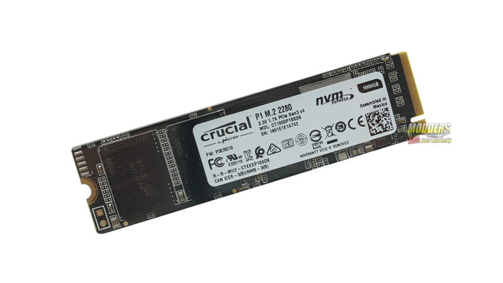 Crucial P1 M.2 Type2280 NVMe 1TB 中古(B66E) : Crucial P1 1TB 3D