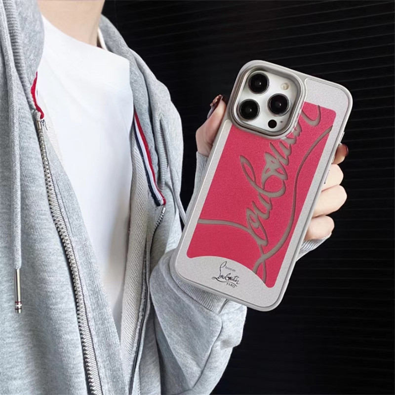 ルブタン iphone17/16proケース ペア christian louboutin iphone15