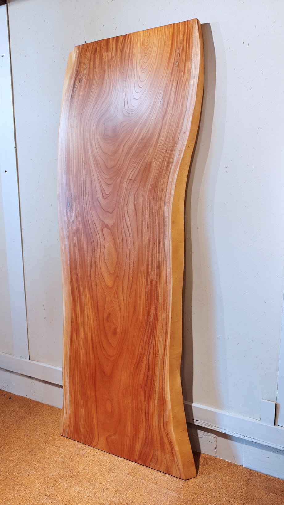 神奈川県 海老名店展示 一枚板 欅(けやき・ケヤキ)材 テーブル用天板