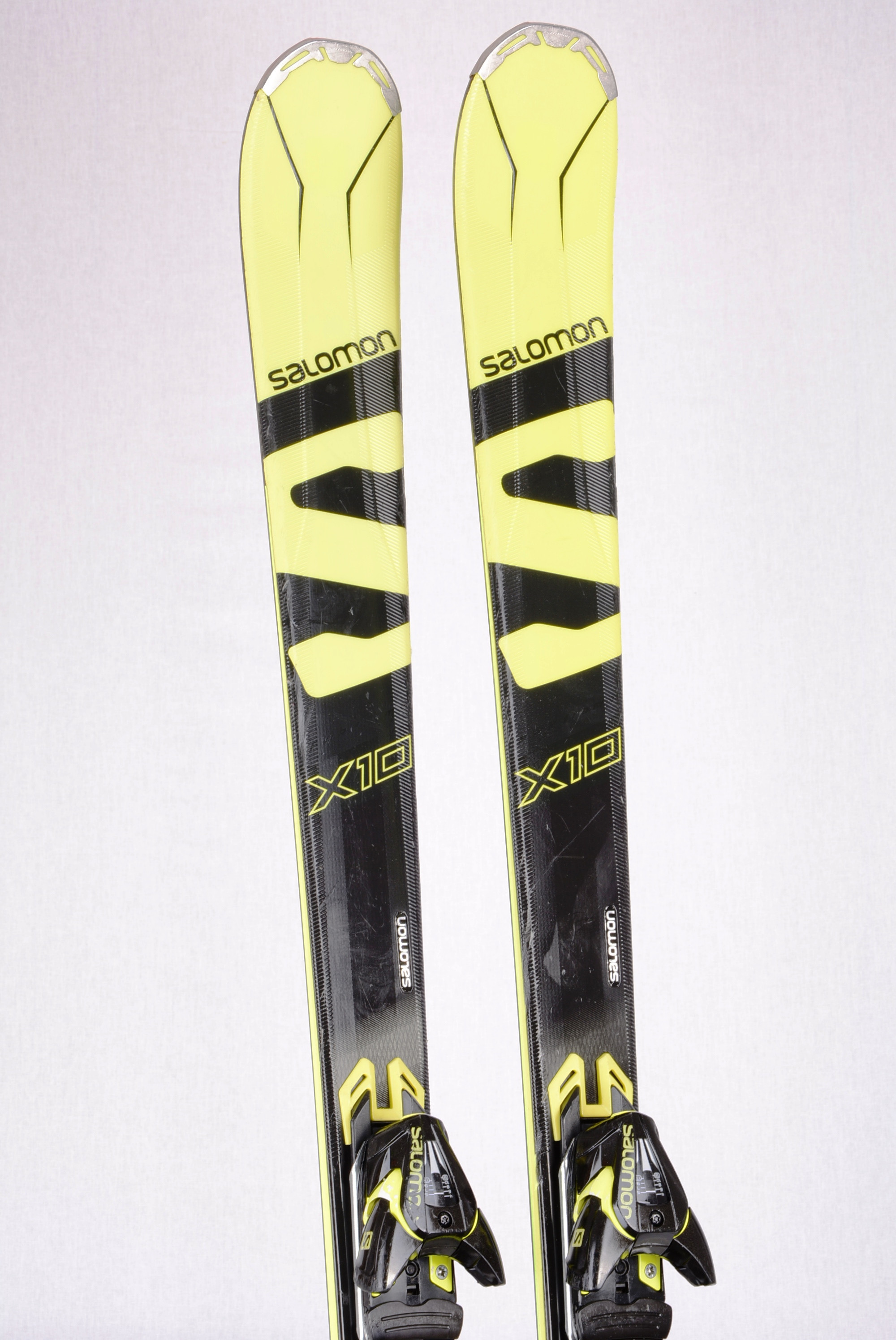 skis SALOMON X-MAX X10, Woodcore, titan + Salomon XT 12