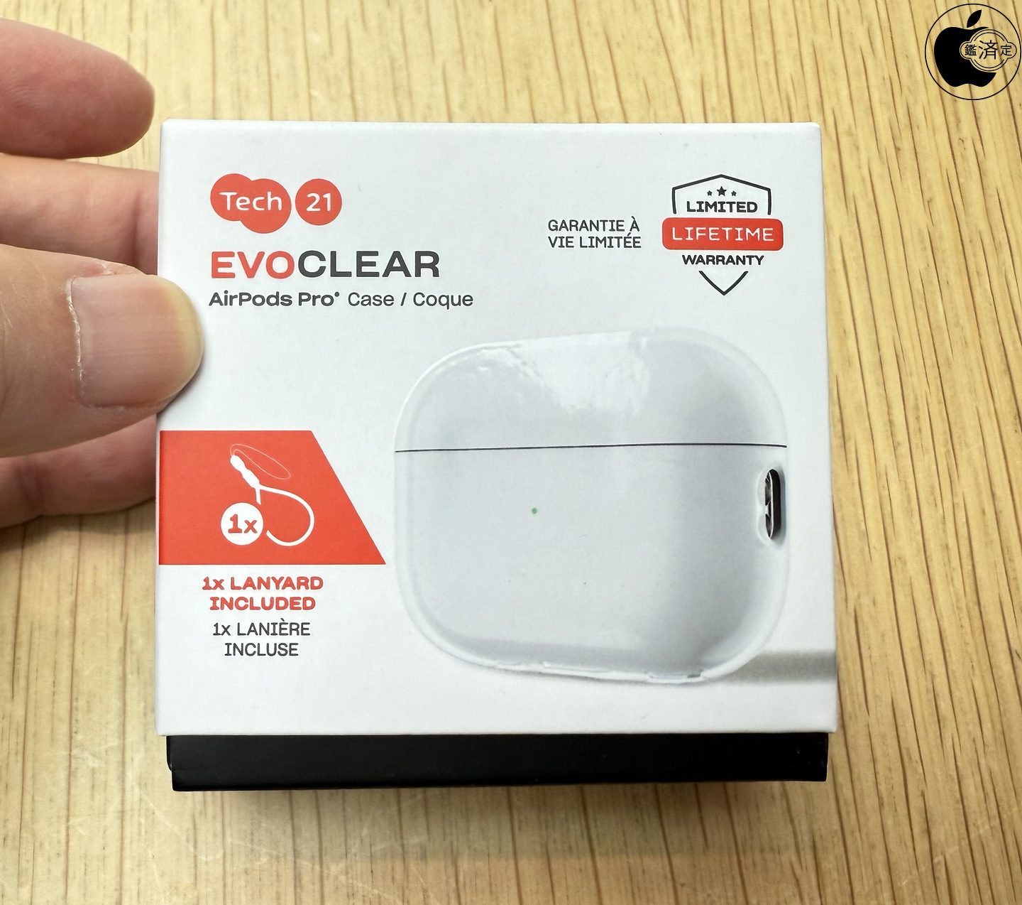 Apple、Tech21のAirPods Pro 2用ケース「Tech21 EvoClear for AirPods