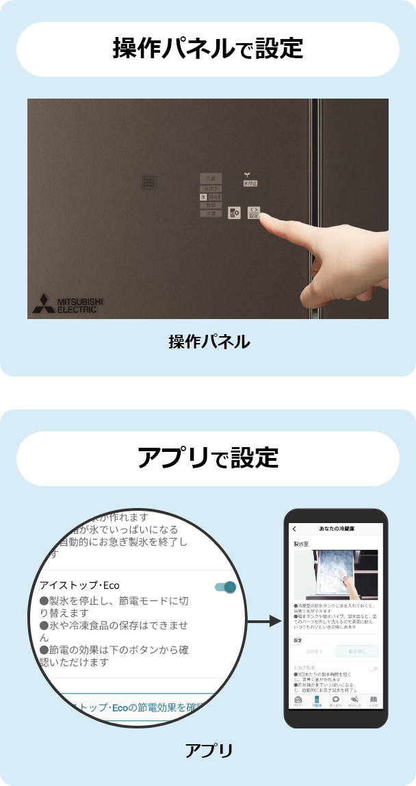 三菱電機 冷蔵庫：省エネ・節電