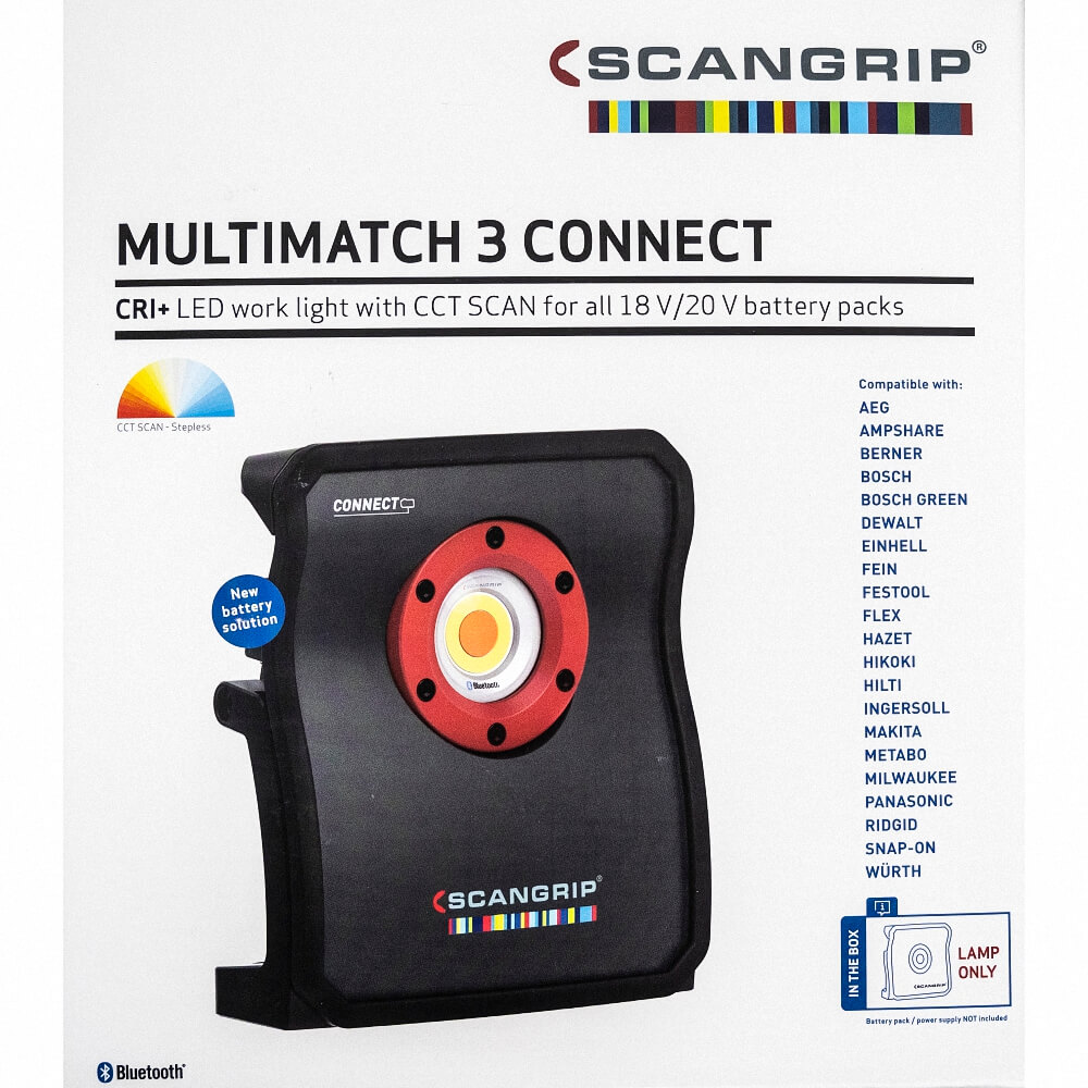 SCANGRIP マルチマッチスリーコネクトセット SGP-MM3C-S 本体とパワー