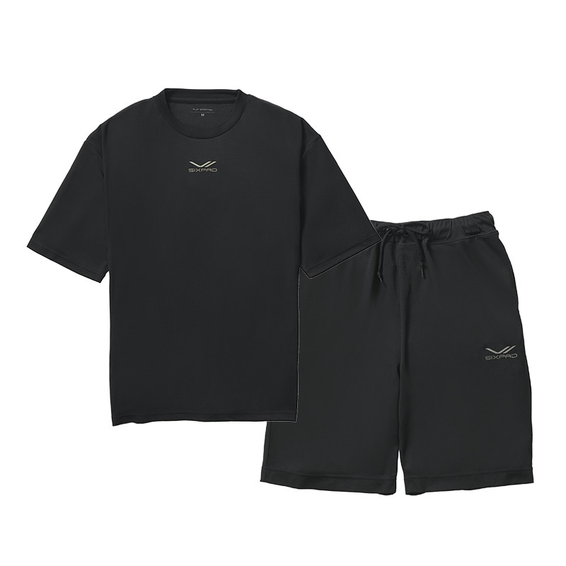 シックスパッド リカバリーウェア スリープ上下セット（半袖 & ハーフ