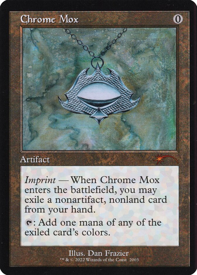 □旧枠□《金属モックス/Chrome Mox》[SLC] - MTG専門店 Initiative