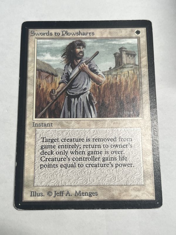 剣を鍬に/Swords to Plowshares》[LEB] HP - MTG専門店 Initiative