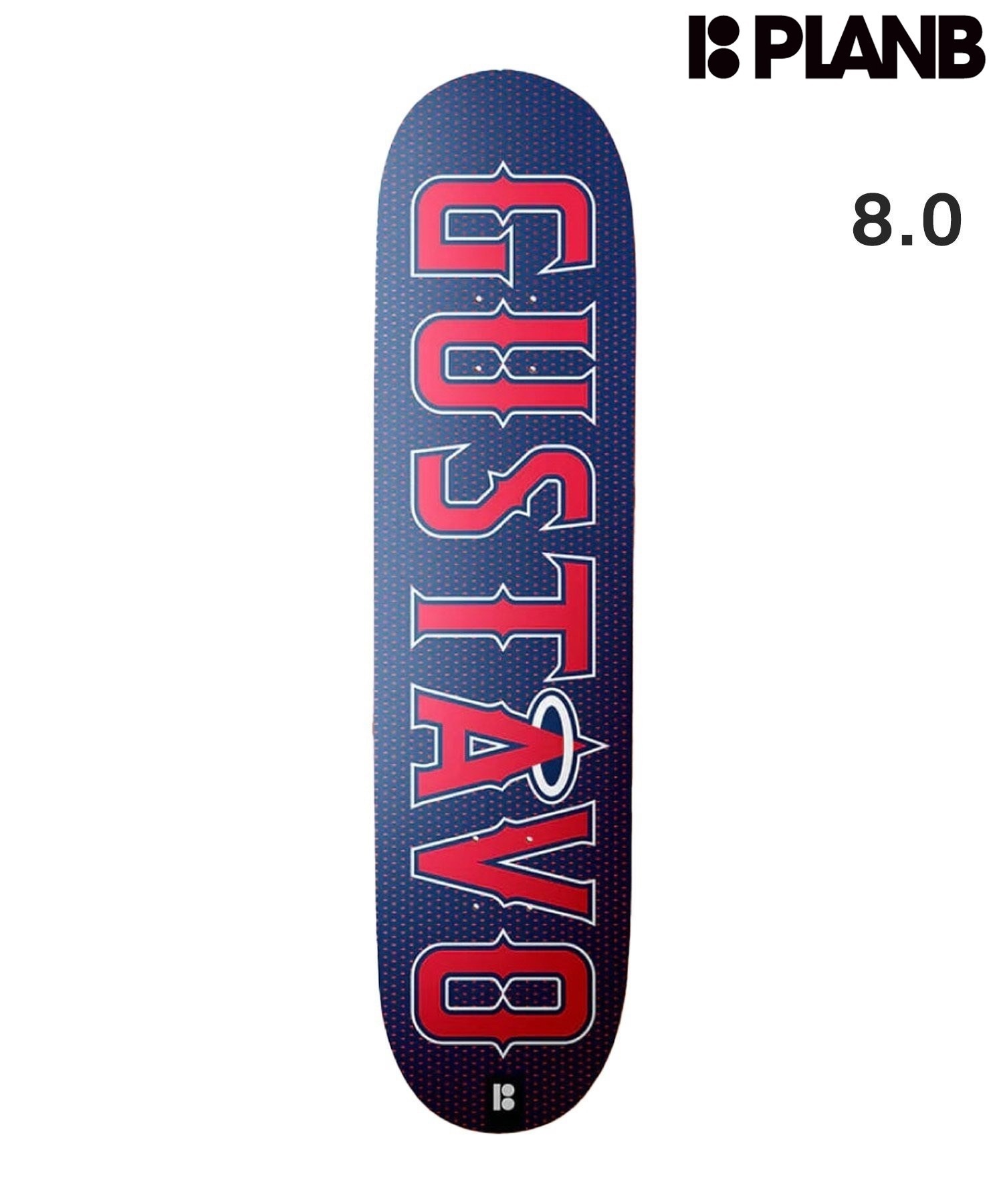 PLAN-B プランビー スケートボード デッキ 8.0inch OUTFIELD ムラサキ