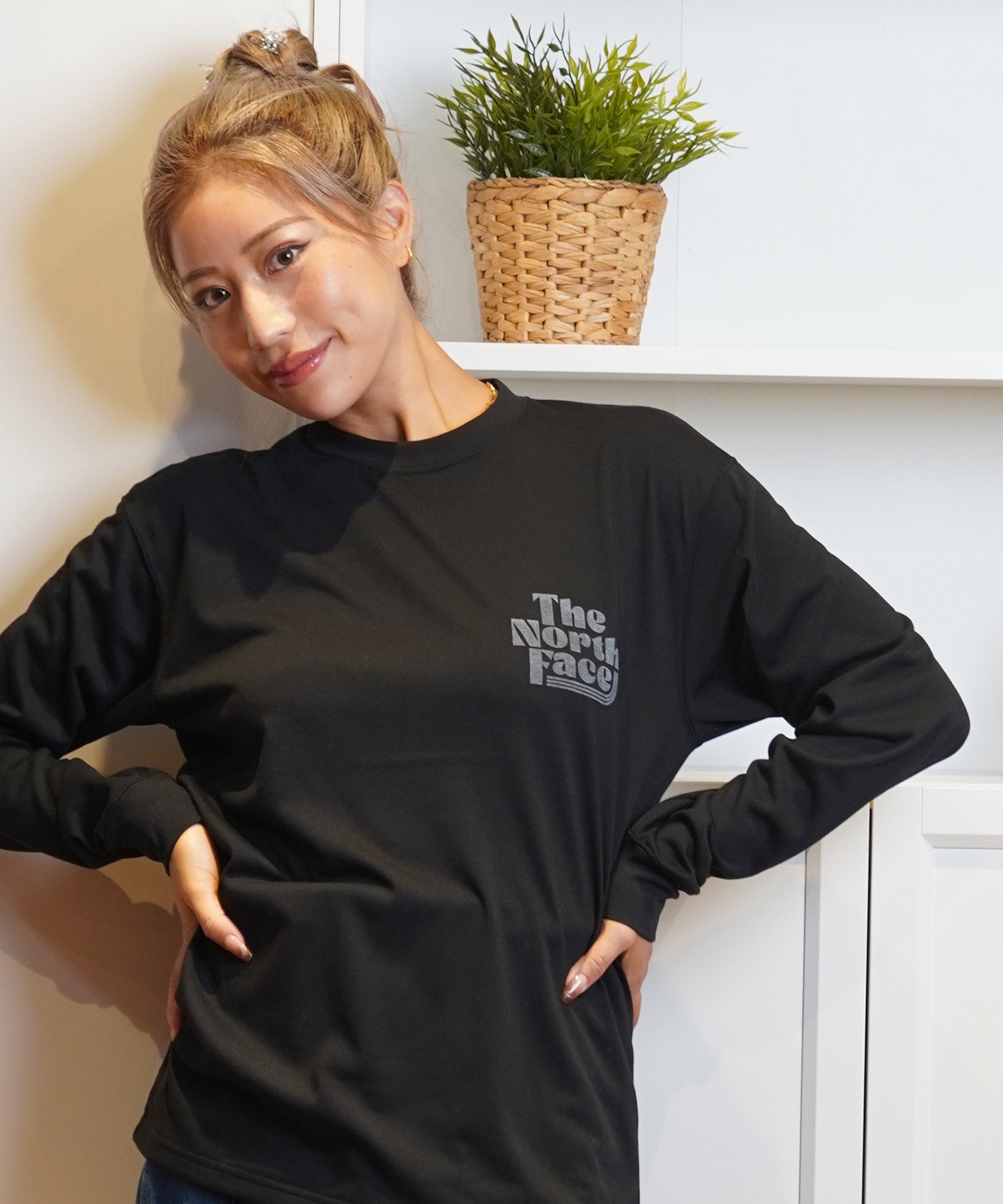 THE NORTH FACE ザ・ノース・フェイス 長袖 Tシャツ レディース ロンT