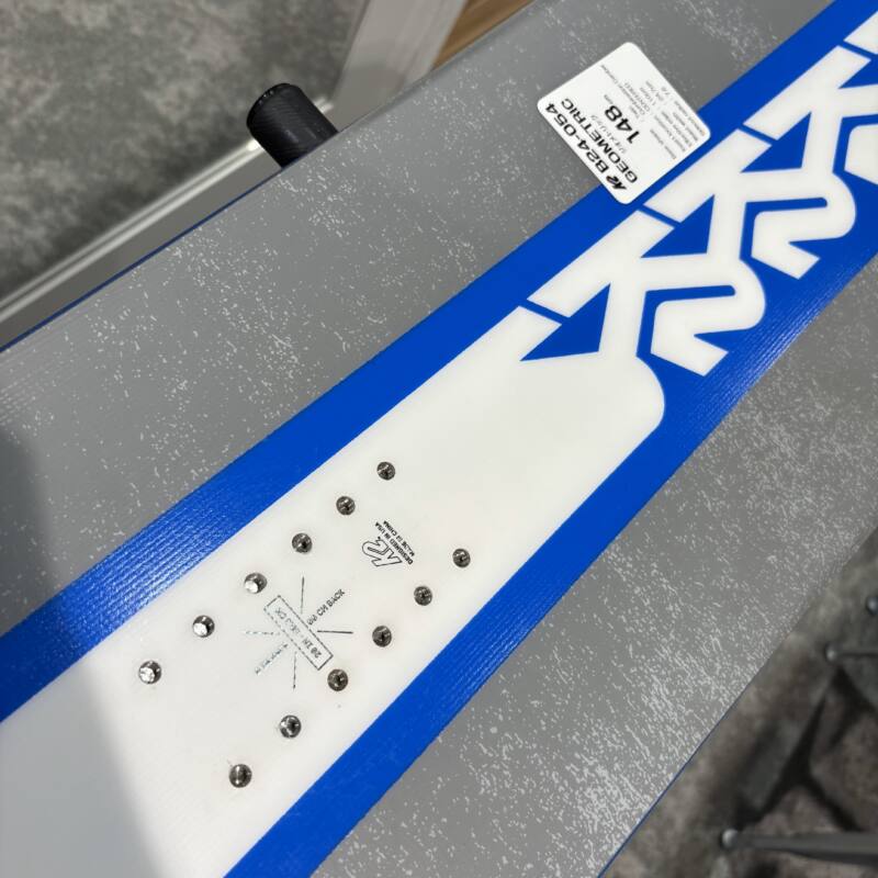 24-25【K2】GEOMETRIC 148cm | ムラサキスポーツの中古スノーボード