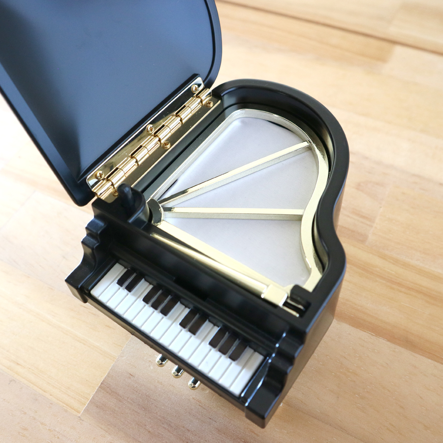 18弁】ミニピアノ オルゴール 小さい かわいい ピアノ型 ｜株式会社