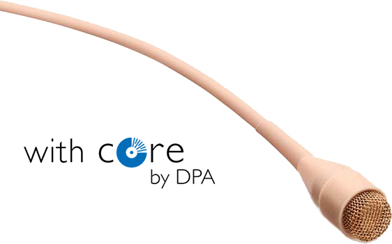 DPA d:screet CORE 4060 Omni Mic, Norm SPL, 3-Pin Lemo (brown) | MusiX