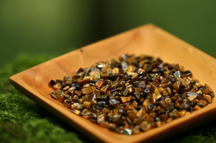 金運＋財運アップ タイガーアイさざれ石（100g）/パワーストーン