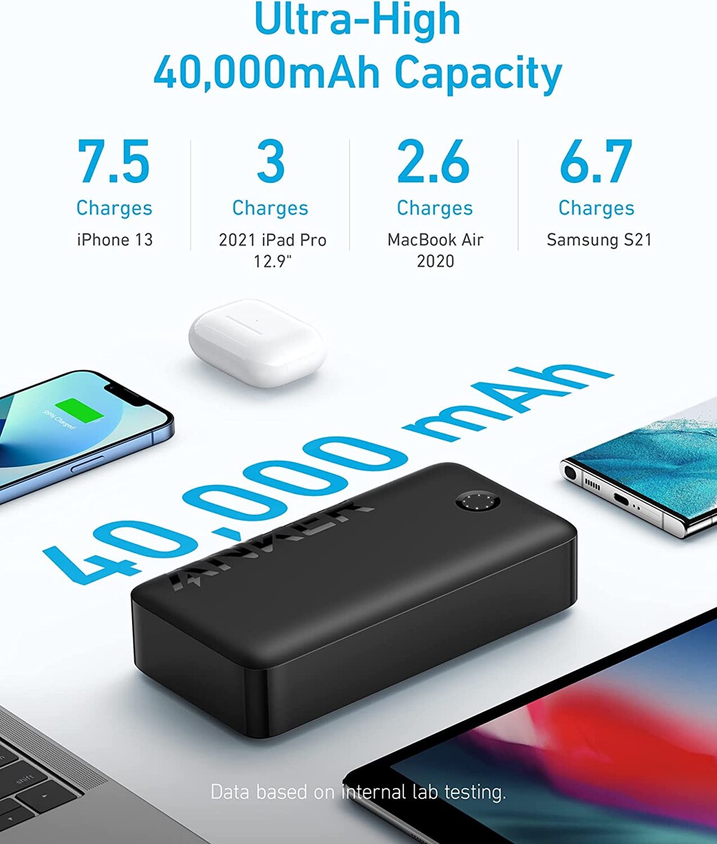 Anker 347 Power Bank (PowerCore 40K) discounted by up to 44