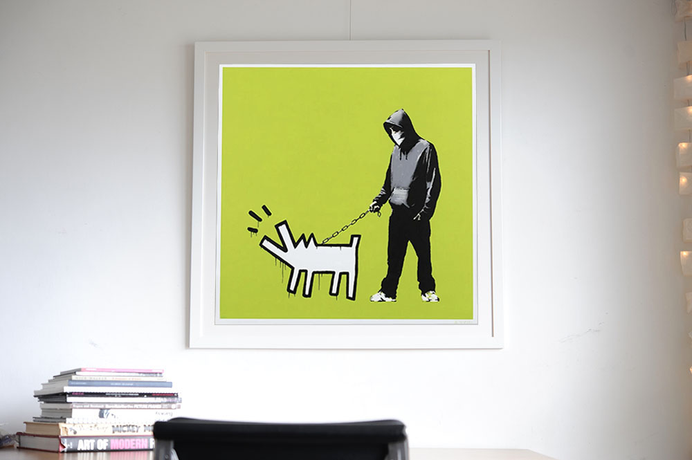 Banksy（バンクシー）- CHOOSE YOUR WEAPON – GreenのCOA付き作品を