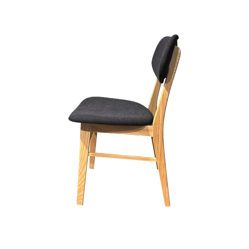 チェアRY42【送料無料】ナチュラル/ダークグレー | NOCEノーチェ 家具