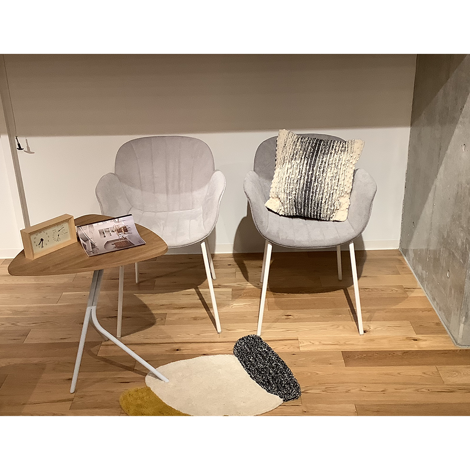 チェアF831-F【送料無料】ライトグレー | NOCEノーチェ 家具