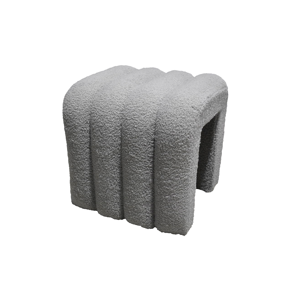 スツールHS-NP18【送料無料】ライトグレー | NOCEノーチェ 家具