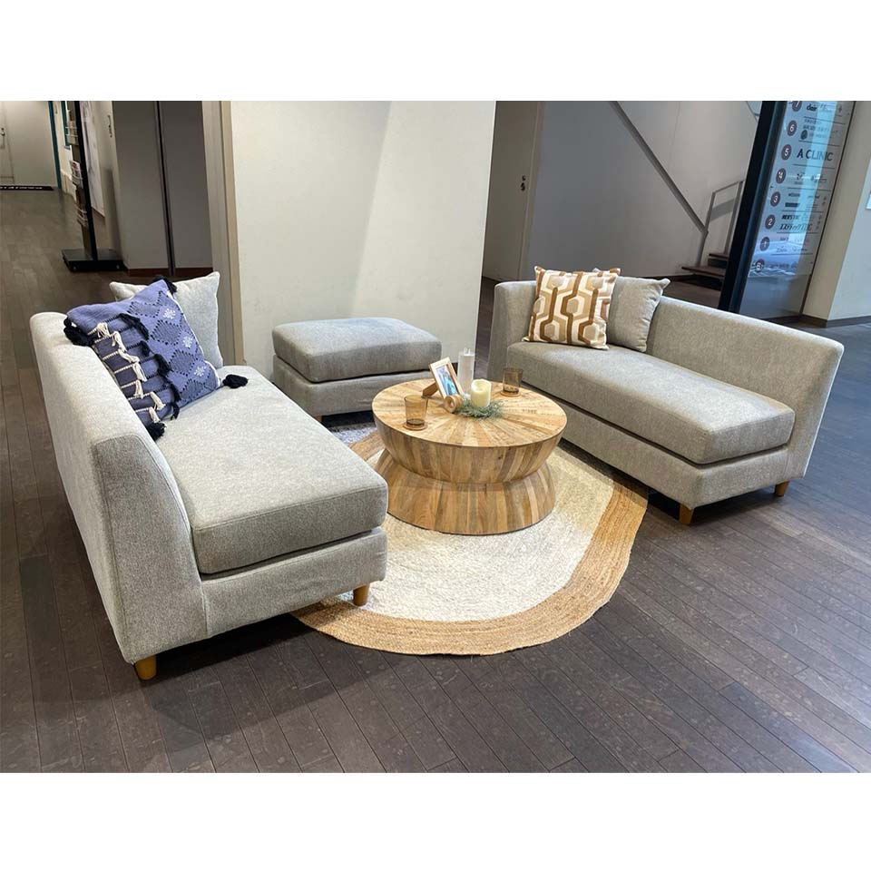 ソファ8041【送料・開梱設置無料】ライトグレー | NOCEノーチェ 家具