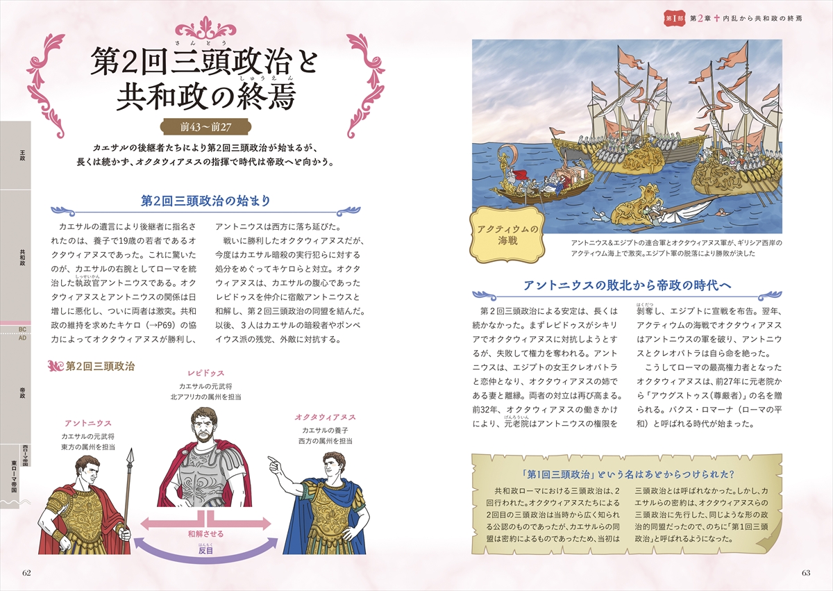 巨大国家を支えた叡智に迫る 古代ローマの教科書 | ナツメ社