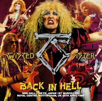 TWISTED SISTER - BACK IN HELL(2CDR) - navy-blue