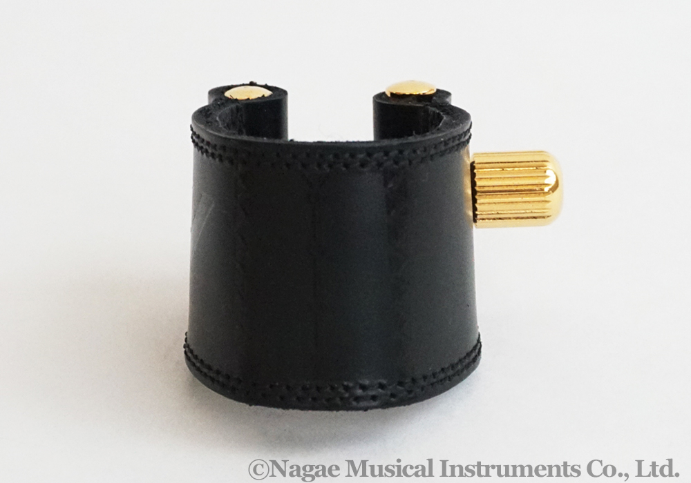 バンドレン ソプラノサックスリガチャー＆プラスチックキャップCUIR