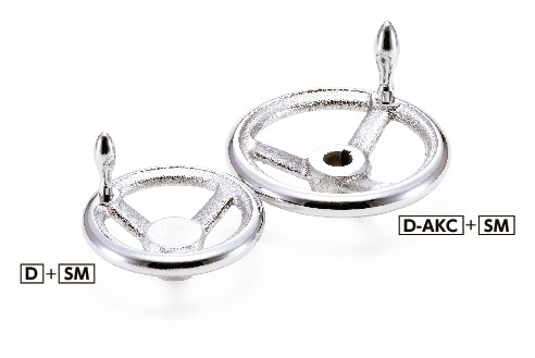 D-125｜朝顔ハンドル M(並目)ねじの呼び M6｜NBK【鍋屋バイテック会社】