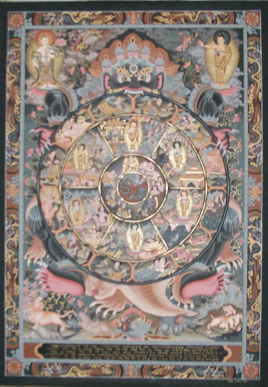 曼荼羅 美の世界～悪趣清浄曼荼羅（六道輪廻図）