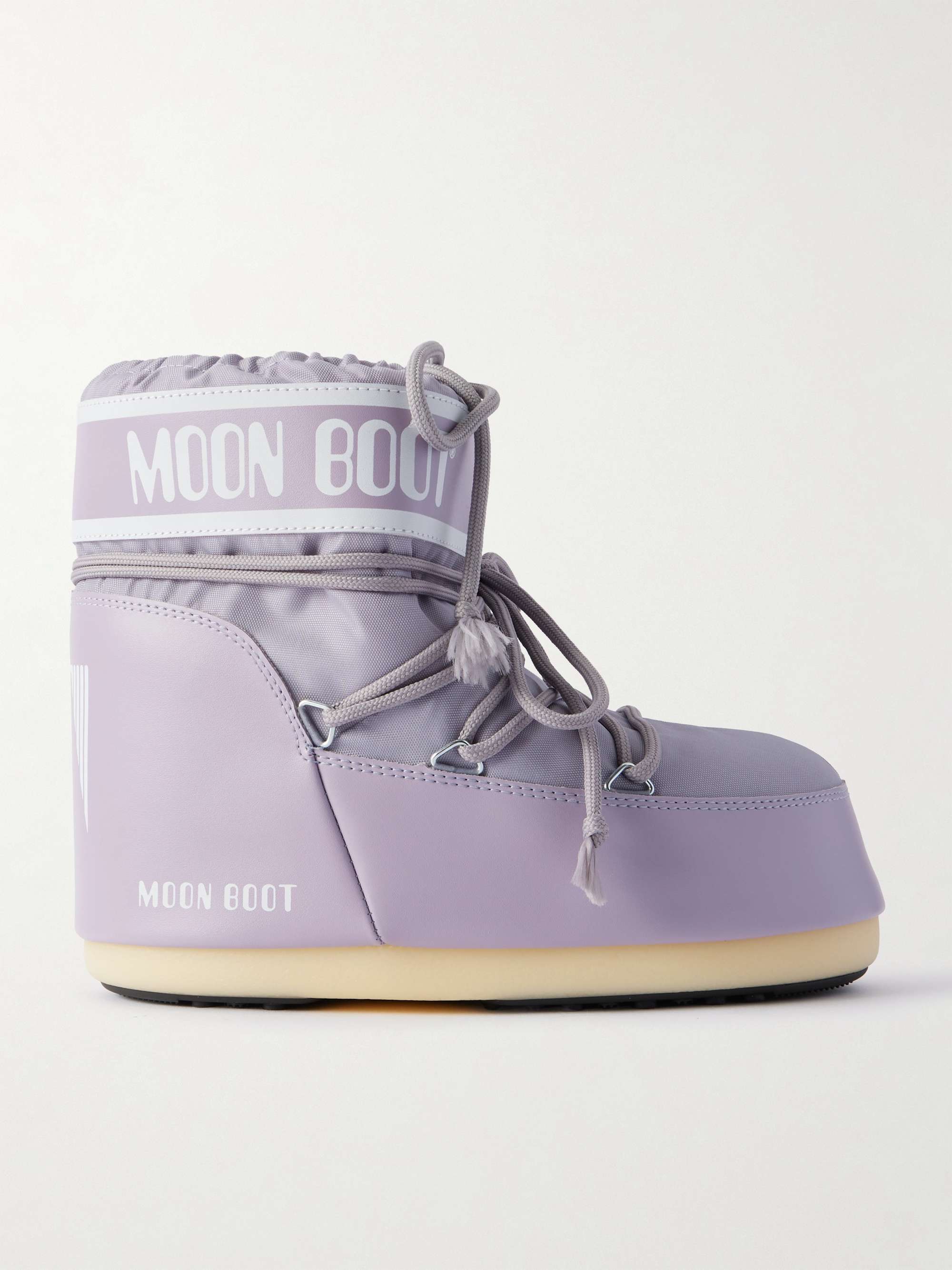 MOON BOOT Icon Low shell snow boots | NET-A-PORTER