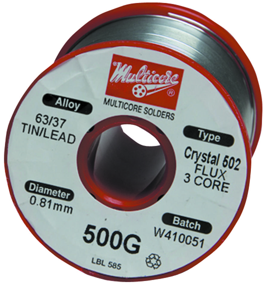 MM00975 MULTICORE / LOCTITE, Solder Wire, 63/37, 0.022