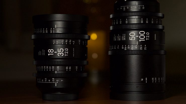 Sigma 18-35mm T2.0 and 50-100mm T2.0 Cine Zoom review Part 1 - A