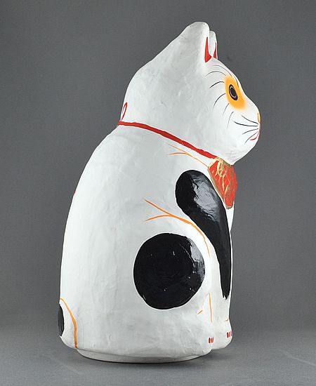 招き猫 多摩張り子 会田