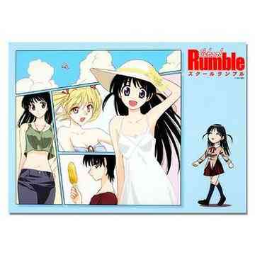スクールランブル クリアポスターA キャラクター グッズ - Neowing