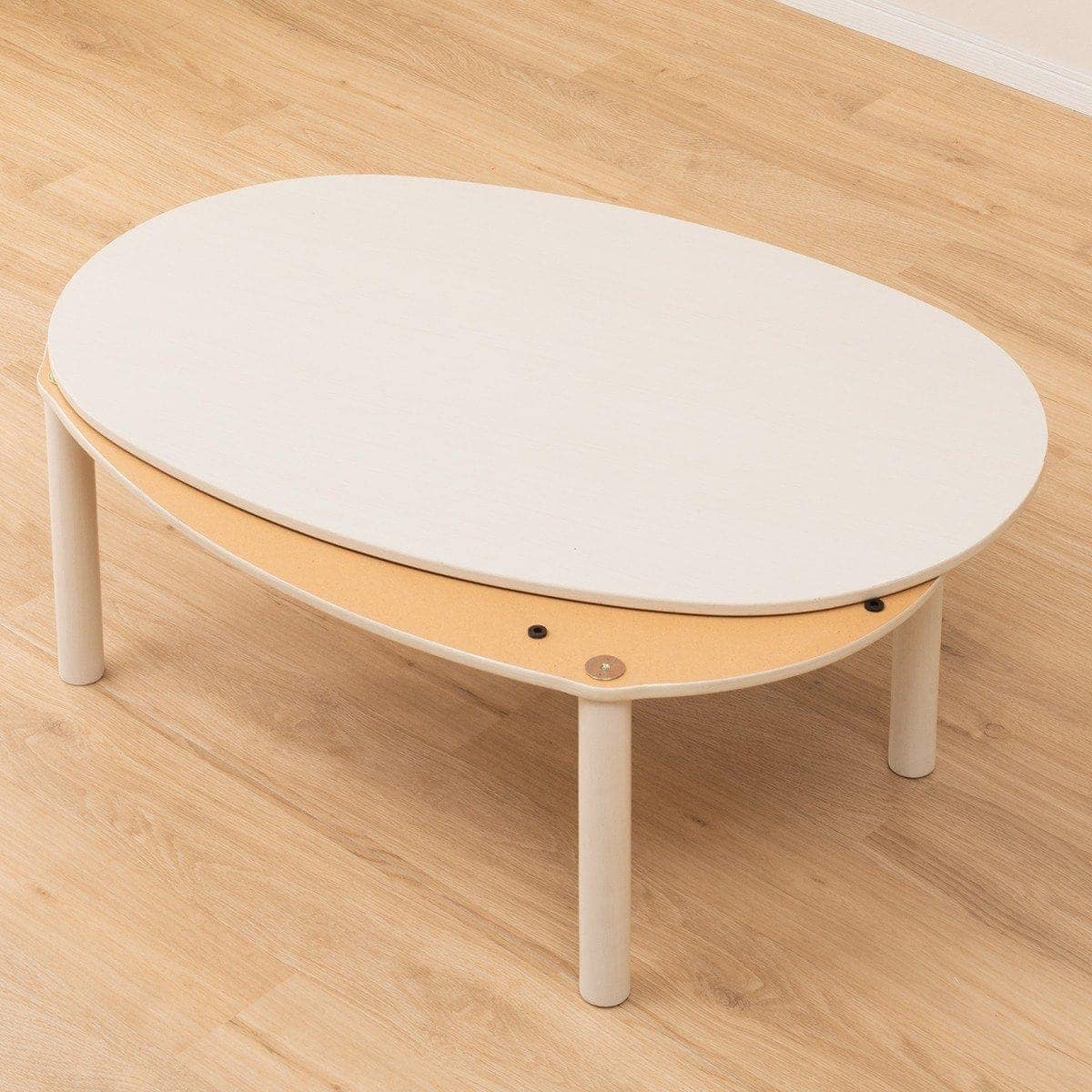 楕円形リビングこたつ(GC22 105 WW) | ニトリネット【公式】 家具