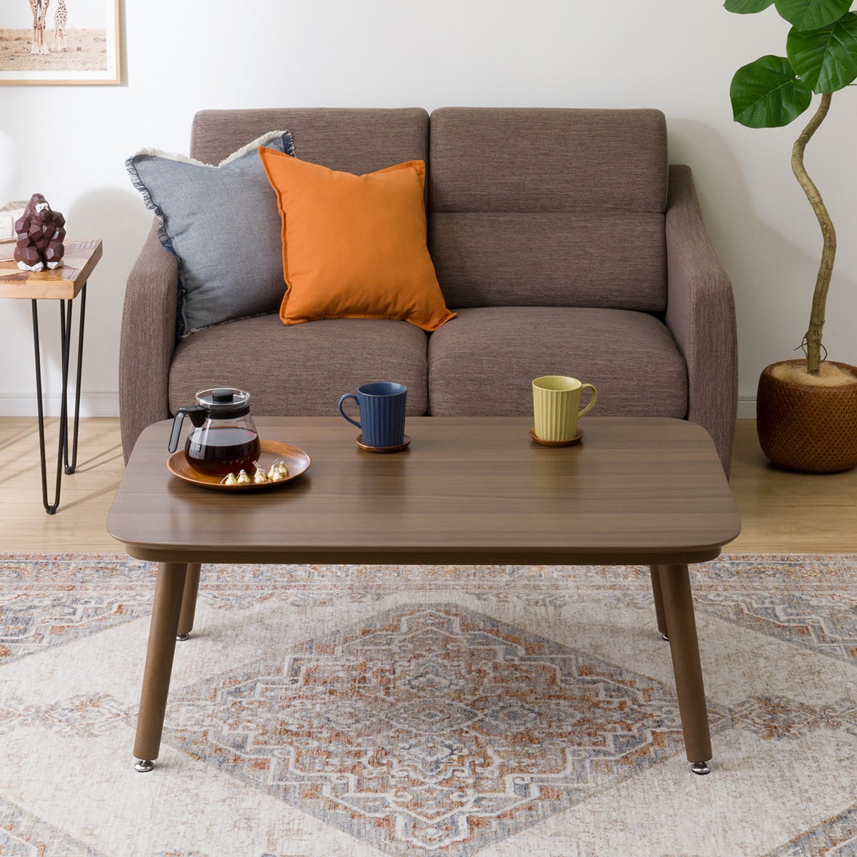 高さが変えられる2Wayこたつテーブル(NV03 105 MBR) | ニトリネット