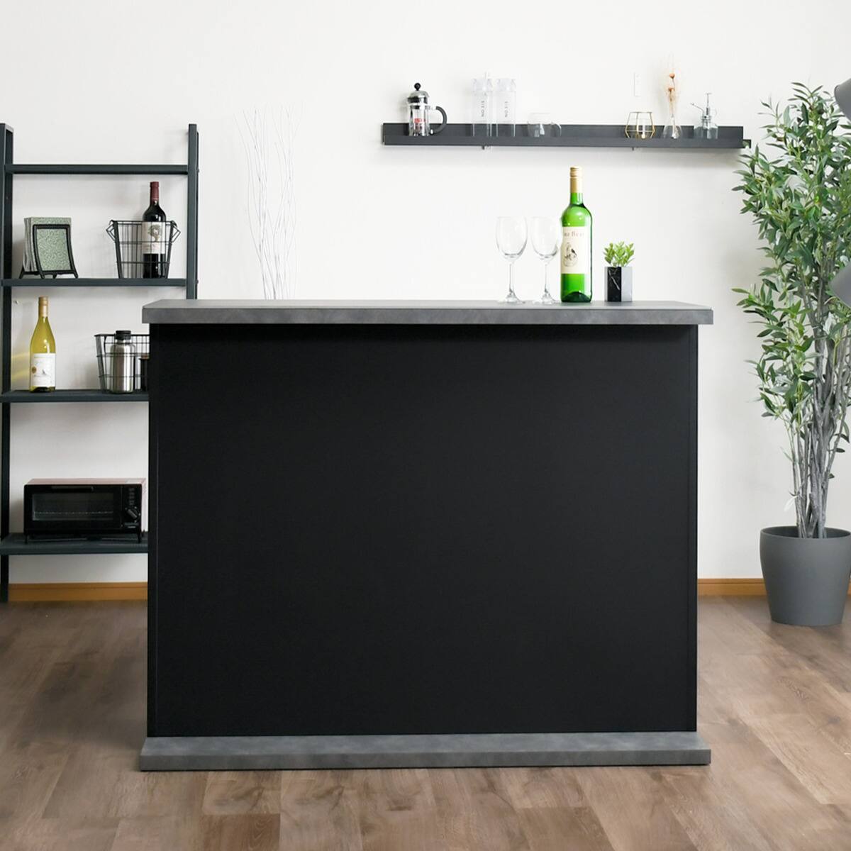 セラミック天板 バーカウンター (幅150cm GY) | ニトリネット【公式