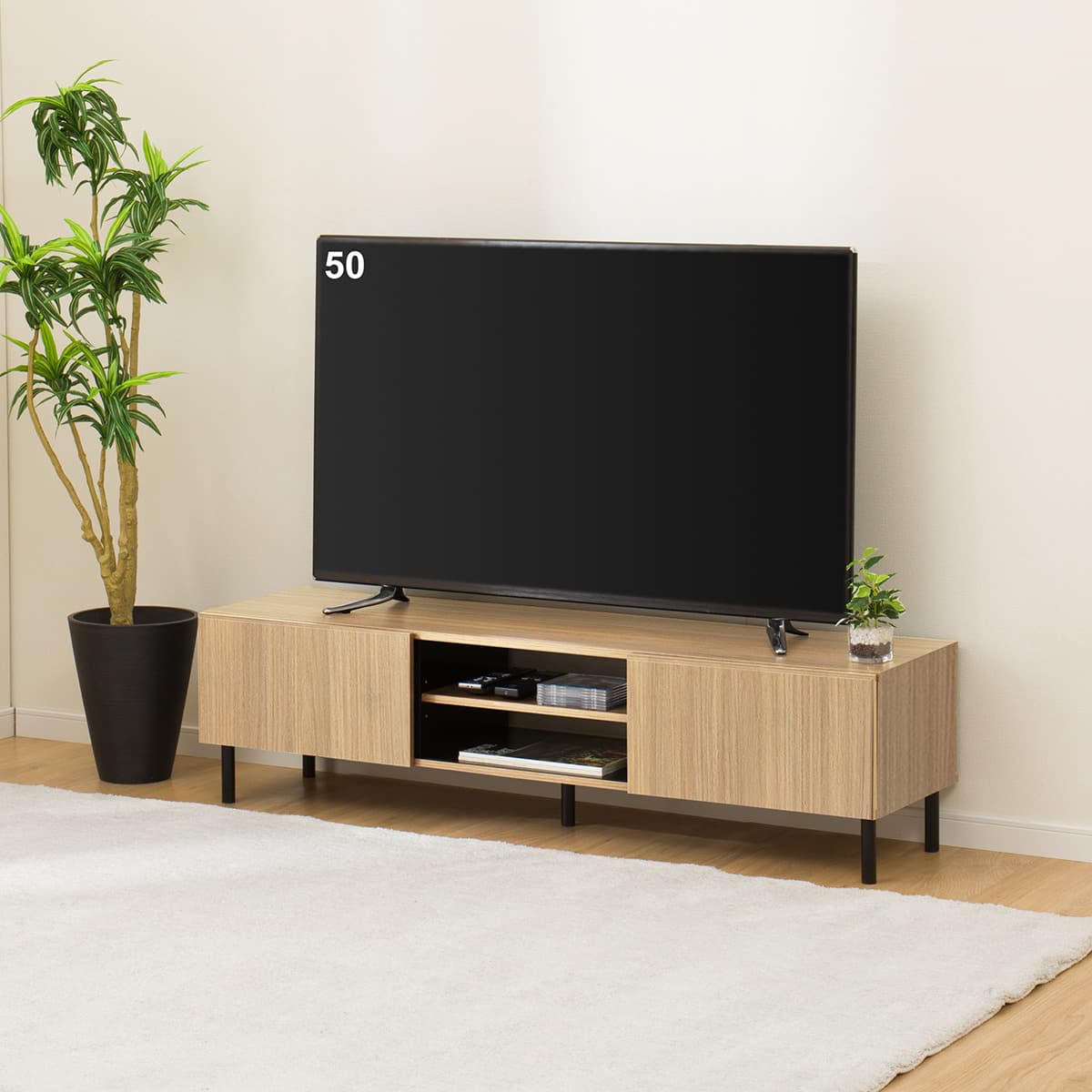 テレビ台(ローボード DX401 140 LBR) | ニトリネット【公式】 家具