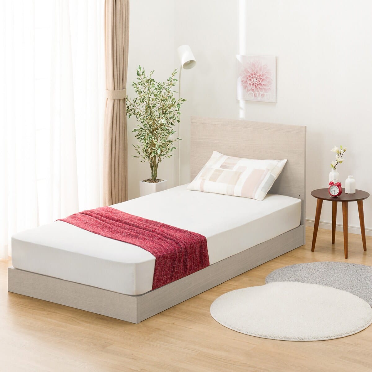 シングルベッドフレーム(NS-001 LEG/LOW すのこ GW) | ニトリネット