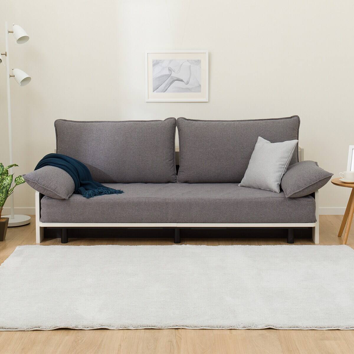 ベッドソファ (B2 MGY/WW) | ニトリネット【公式】 家具・インテリア通販