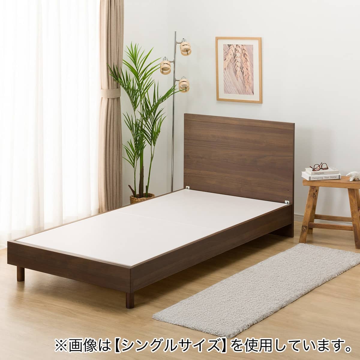 クイーンベッドフレーム(NS-001 MBR LEG/LOW 床板) | ニトリネット