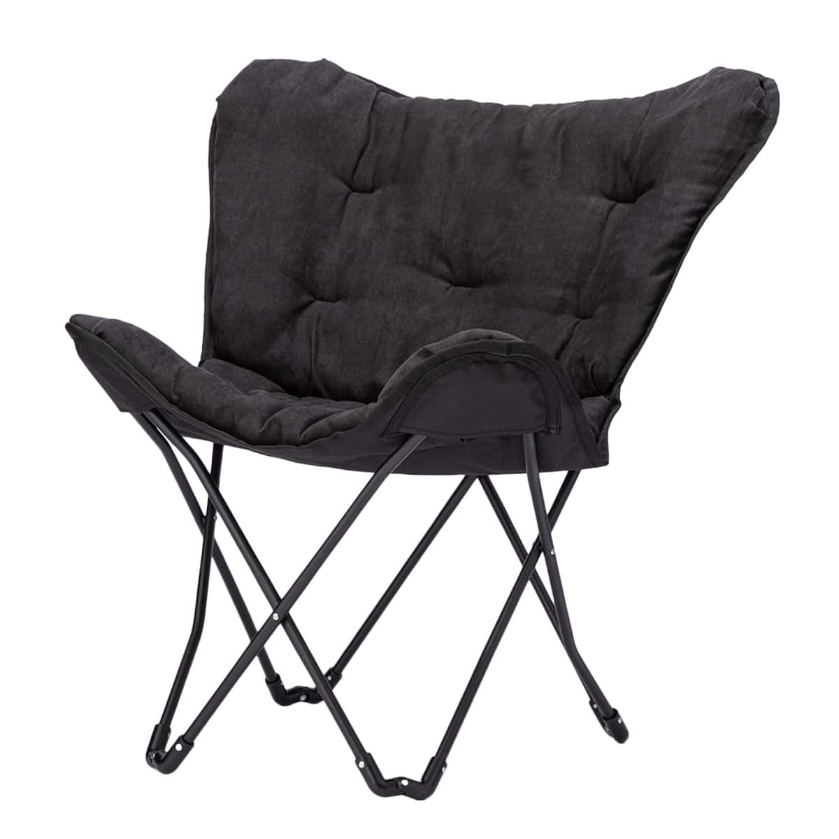 洗える＆はっ水 バタフライチェア(ブラック S01SS) | ニトリネット