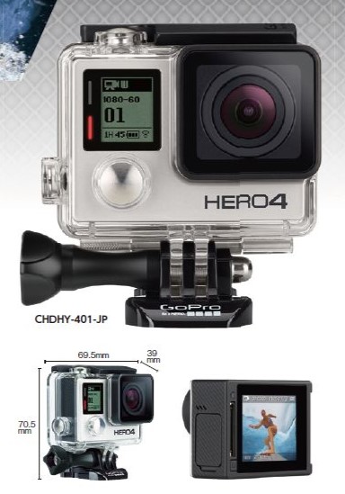 GOPRO HERO4 Silver CHDHY-401-JP