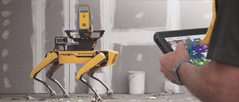 自律四足歩行ロボット+ Trimble X7」リリースのお知らせ ｜株式会社