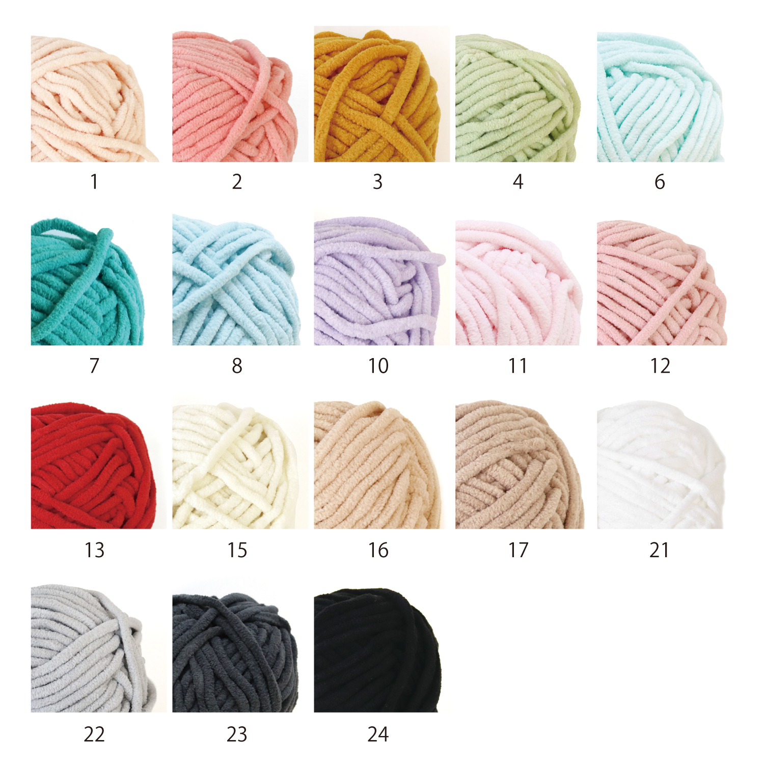 KNW-SVP 韓国フリース編み糸 Shy Velvet [SHAVET -シャベット-] 約100g