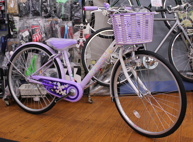ブリヂストンの女の子用自転車エコパルが入荷いたしました。