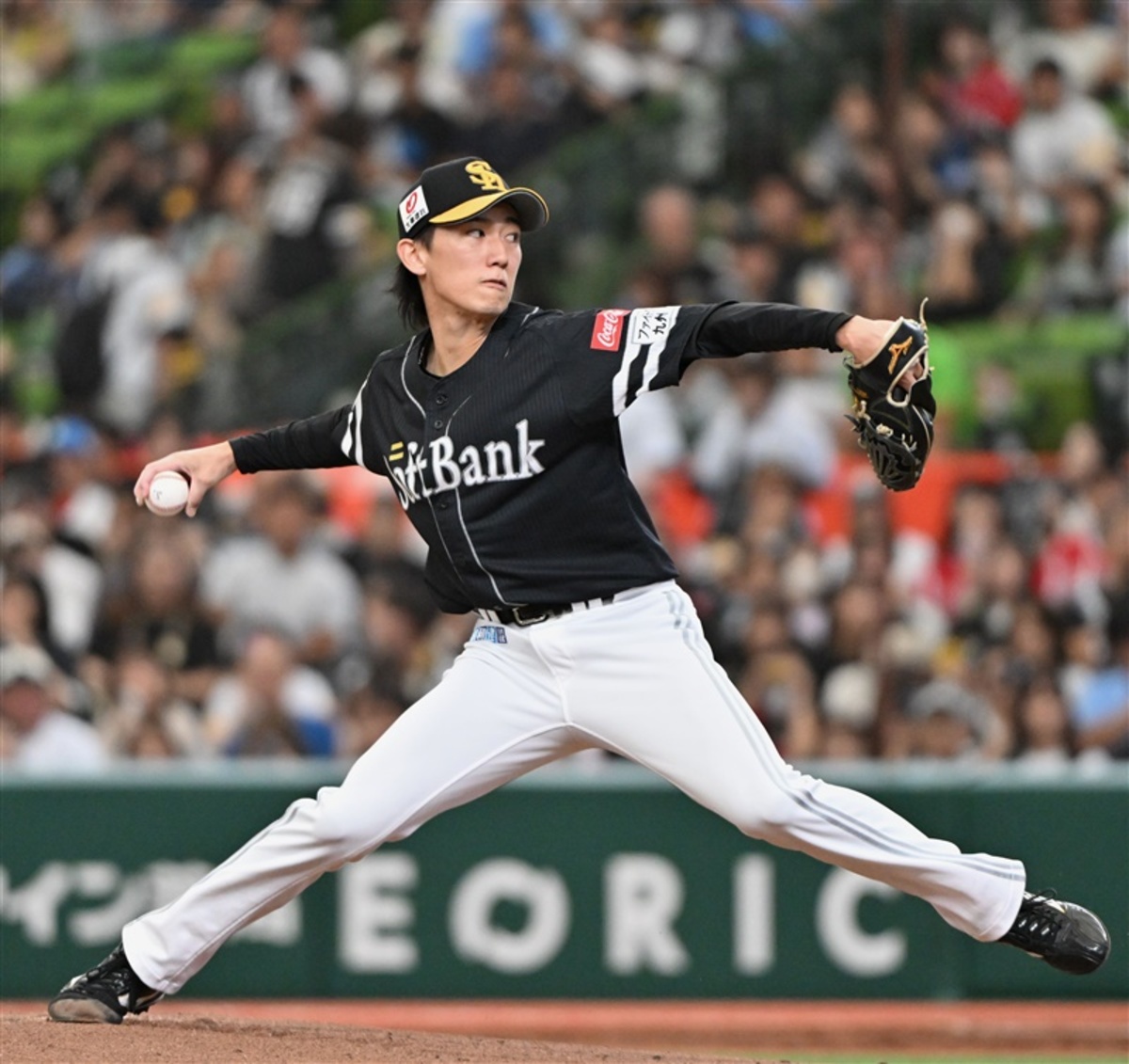 ソフトバンクホークス大津が5回1失点で6勝目、CS先発ローテ入りへ