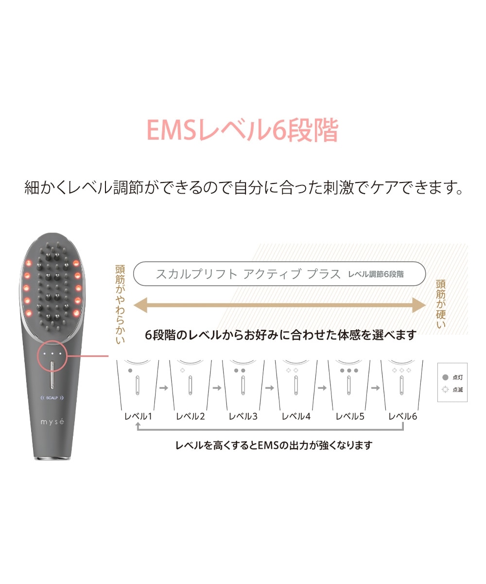 ミーゼ スカルプ リフト アクティブ＜美顔器＞ 通販【ニッセン】