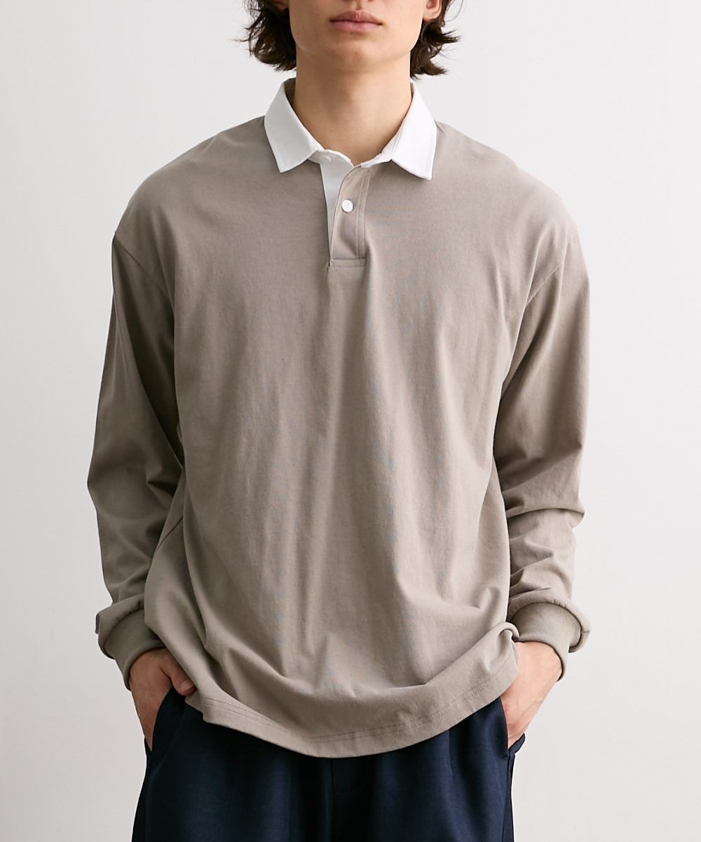 ルーズシルエット ラガーシャツ 通販【ニッセン】