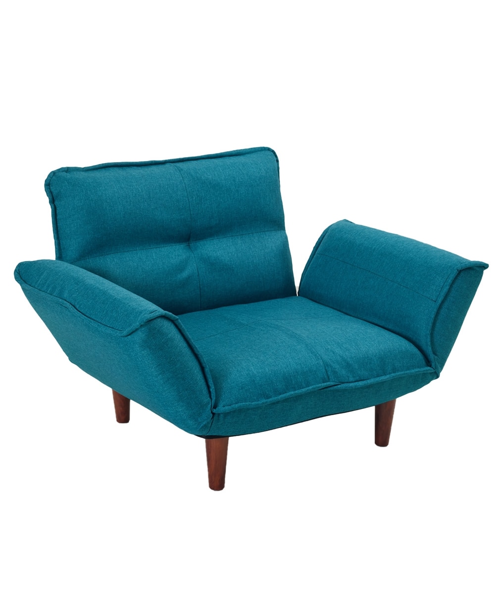 1人掛け]カウチソファ｜5段階リクライニング ポケットコイル 日本製